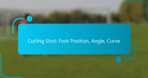 Curling Shot: Foot Position, Angle, Curve